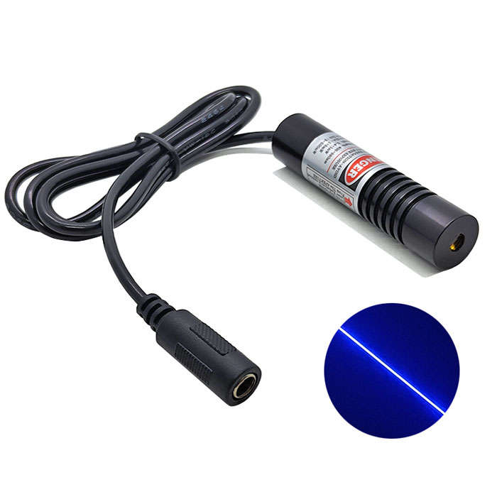 450nm 50mW/80mW/100mW Blue Line Laser Module Laser Positioning Φ16X70mm